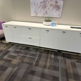 T12409 - Credenza with Recycling Center