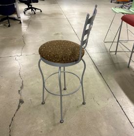 CD6038 - Trica Grey Metal Stool