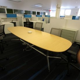 T12420 - Oak Meeting Table