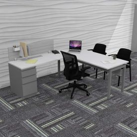 D12065 - Stretch L-Shape Private Offices