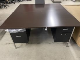 D12231 - Double Pedestal Desk
