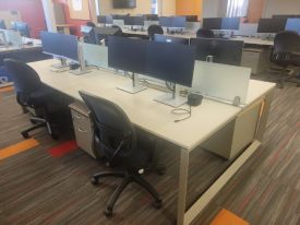 B6047 - Steelcase FrameOne benching