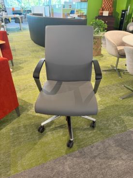 C61949 - Keilhauer Leather Conference Chairs