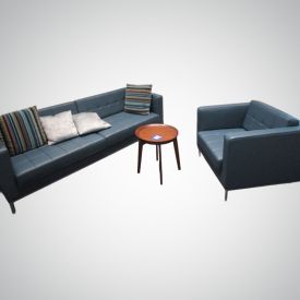 R6507 - Keilhauer KM-Tufted Tuxedo Sofa and Chair