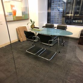 T12425 - 6' Glass Meeting Table