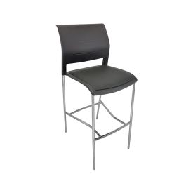 NC61697 - The Kaz Gray Padded Stool