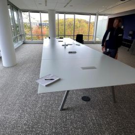 T12427 - 22' Glass Conference Table