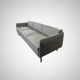 R6583 - Bernhardt Gaia Leather Sofa
